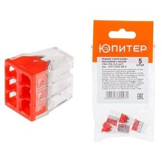 Клемма строит.-монтажная с пастой СМК-106 (2.5 мм2) (5 шт) ЮПИТЕР (JPZ1-7202-06-5)