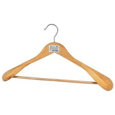 ВЕШАЛКА-ПЛЕЧИКИ КОСТЮМНАЯ ДЕРЕВ. ЛАКИРОВ. "РЫЖИЙ КОТ"