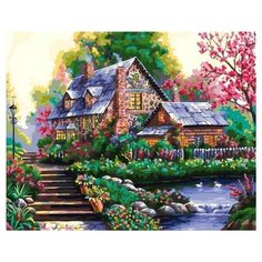 Картина по номерам Paintboy, 37770 Романтический домик 40x50см