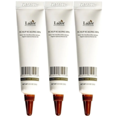 Lador Маска-пилинг для волос и кожи головы Scalp Scaling Spa 15 г, 3 шт Lador