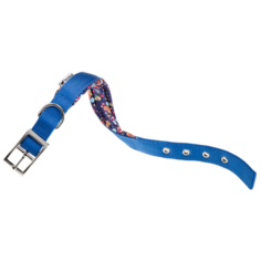 Ошейник Ferplast Daytona Fantasy (C15/35), обхват шеи 27-35 см синий