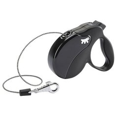Поводок-рулетка для собак Ferplast Amigo cord mini черный 3 м