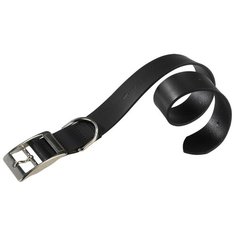 Ошейник Ferplast Natural (C10/27), обхват шеи 22-27 см черный