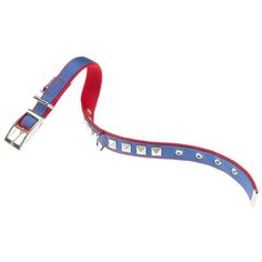 Ошейник Ferplast Dual Pyramids (CF25/45), обхват шеи 37-45 см синий