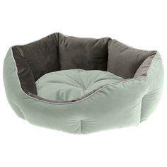 Лежак для собак и кошек Ferplast Queen 45 44х40х16 см зеленый/серый