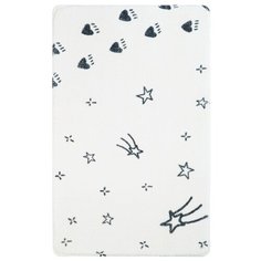 Коврик для ванной Fixsen Teddy Sky 1-ый, FX-6001S, белый, 50х80см