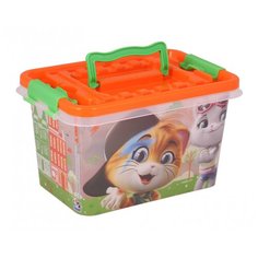 КОНТЕЙНЕР "44 КОТЁНКА" 4 Л ПРЯМОУГ. С КРЫШКОЙ "АЛЬТЕРНАТИВА" М7650 Alternativa