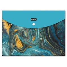 Папка-конверт на кнопке Attache А4, Selection Fluid