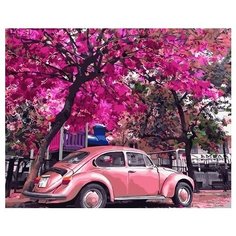 Картина по номерам RADUGA GX32366 Розовый фольксваген 40х50см