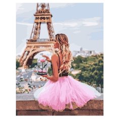 Картина по номерам Paintboy PK 30034 Цветок Парижа , холст на подрамнике 40х50см