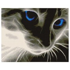 Алмазная мозаика Paintboy 533 Призрачный котик 40x50см