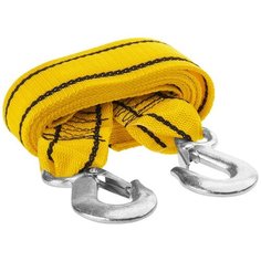 Ленточный буксировочный трос STAYER Standard 61207-5.0 4 м (5 т) желтый