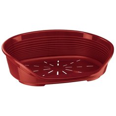 Лежак для собак и кошек Ferplast Siesta DeLuxe 2 49х36х17.5 см бордовый