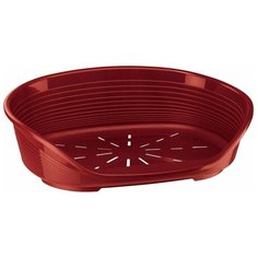 Лежак для собак и кошек Ferplast Siesta DeLuxe 6 70.5х52х23.5 см бордовый