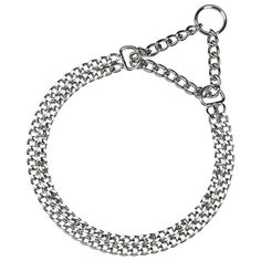 Ошейник-удавка Ferplast Chrome (CSS5624), обхват шеи 48-56 см серебристый