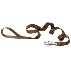 Поводок для собак Ferplast Club G коричневый 1.2 м 20 мм