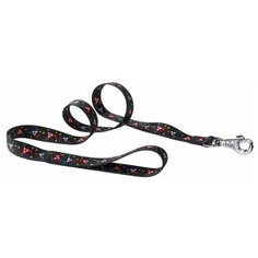 Поводок для собак Ferplast Club G 20 Kandinsky черный 1.2 м 20 мм