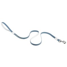 Поводок для собак Ferplast Lux G бирюзовый / белый 1.1 м 12 мм