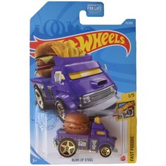 Hot Wheels Базовая машинка Buns of Steel, фиолетовая