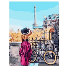 Картина по номерам Paintboy PK 30072 Парижский велосипед 40x50см