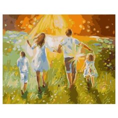 Картина по номерам Paintboy PK 36001 К свету/ Сияние (Логинова Аннет) 40x50см