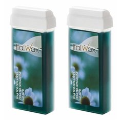 Набор Воск ITALWAX в картридже Азулен 100 мл. x 2 шт.