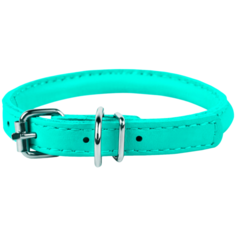 Ошейник COLLAR Glamour круглый 8мм 2241, обхват шеи 25-33 см ментоловый