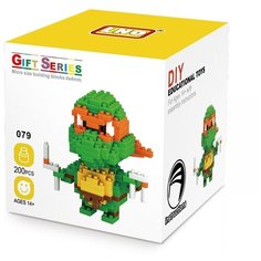 Конструктор LNO Gift Series 079 Черепашки-ниндзя Микеланджело
