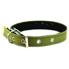 Ошейник Зоотехнология-М 15133, длина ошейника 70 см зеленый