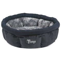 Лежак для собак и кошек Scruffs Aristocat Ring 45х45х16 см черный