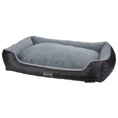 Лежак для животных ортопедический SCRUFFS "Chateau", серый, 90х70х22см (Великобритания)