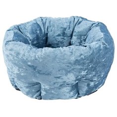 Лежак для животных SCRUFFS "Velvet", синий, 45см (Великобритания)