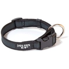 Ошейник JULIUS-K9 Color & Gray 2 см, обхват шеи 27-42 см черный