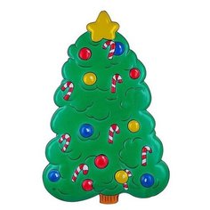 Панно SNOWMEN Ёлка, 63х42 см, зелeный