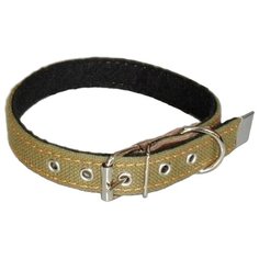 Ошейник Зоотехнология-М 15190, длина ошейника 53 см зеленый