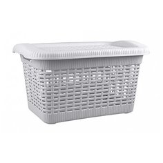 Econova Корзина универсальная 20 л, 45 х 30 х 25 см серый