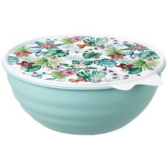 МИСКА С КРЫШКОЙ С ДЕКОРОМ WAVE 3,7Л Phibo