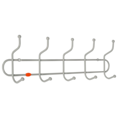 Вешалка настенная "Дружба 5", цвет серый ЗМИ