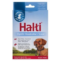 Недоуздок для собак COA "HALTI Optifit Headcollar", черный, 24-40см (Великобритания)