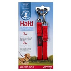 Поводок-перестежка для собак COA "HALTI Training Lead", красный, 200х1.5см (Великобритания)