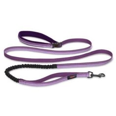 Поводок для собак COA Антирывок "HALTI All-In-One-Lead", фиолетовый, 2.1мх2.5см (Великобритания)