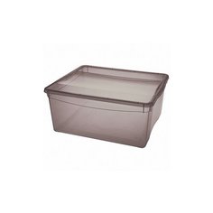 Ящик универсальный "Колор-стайл", 18 л, 400x335x170 мм, цвет: коричневый Econova