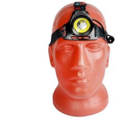 Фонарь налобный светодиодный АКБ USB 172 Police