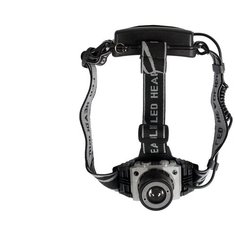 Фонарь налобный светодиодный АКБ 220V/12V сенсор Police