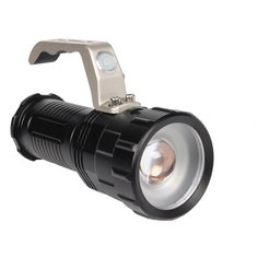 Фонарь прожектор ручной аккумуляторный с зарядкой от 220В и 12В GL-806 Police