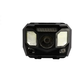 Фонарь налобный светодиодный АКБ USB сенсор 0960 Police