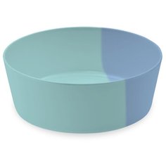 Миска для животных TARHONG "Dual", голубая, 12.6х12.6х4.2см (350мл)