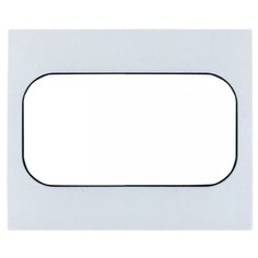 Рамка 2п EKFEYM-G-303-20, белый/черный