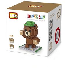Конструктор LOZ iBlockFun 9749 Медведь-курьер