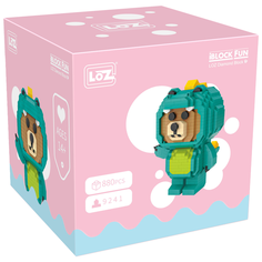 Конструктор LOZ iBlockFun 9241 Синий аллигатор
